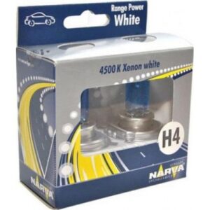 H4 autolambid Narva Range Power White 12V 60/55W