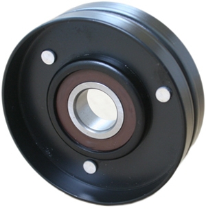 Guide pulley v-ribbed belt