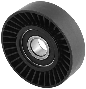 Tensioner pulley v-ribbed belt