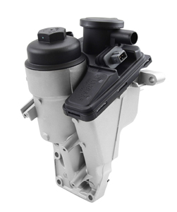 Oil filter housing