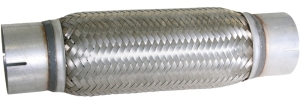 Flexible pipe braid nipple