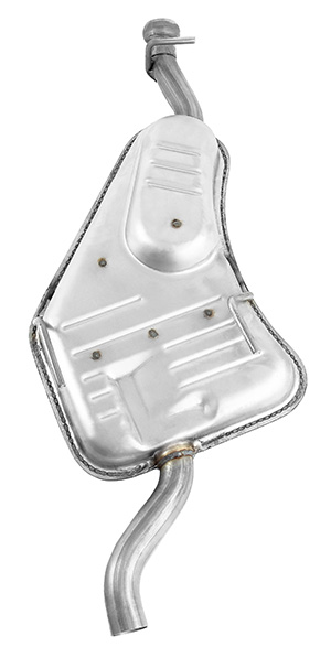 Rear muffler