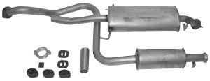 Stainless exhaust system