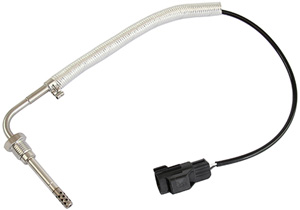 Sensor exhaust temperature
