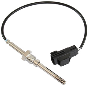 Sensor exhaust temperature