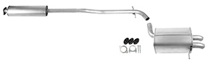 Exhaust silencer