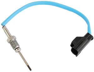 Sensor exhaust temperature