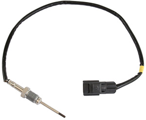 Sensor exhaust temperature