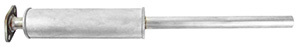 Exhaust muffle front