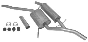 Stainless exhaust system