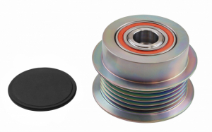 Belt pulley alternator