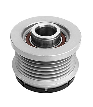 Belt pulley for alternator