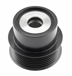 Belt pulley for alternator