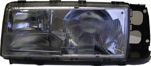 Headlamp with fog light left