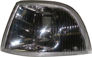 Corner lamp double reflector left