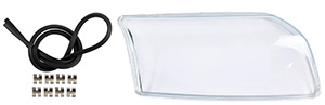 Headlamp glass right