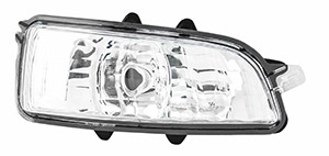 Mirror turn signal lens right