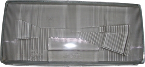 Headlamp glass RHD left