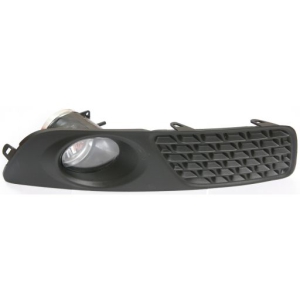 Fog light right with frame