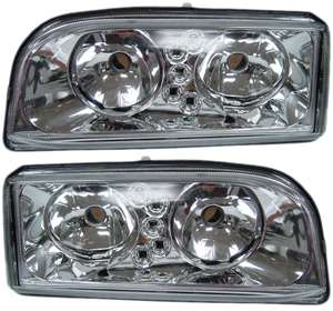 Headlamp chrome styling USA L&R