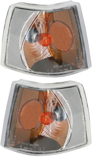Corner lamp black styling USA L&R