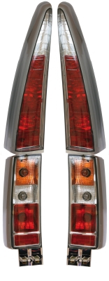 Tail lamp chrome smoke lens L&R