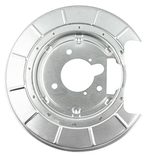 Brake dust shield rear left