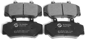Brake pads front