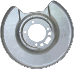 Brake dust shield rear left
