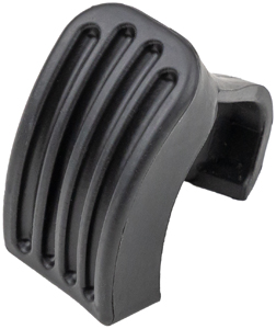 Pedal pad parking brake
