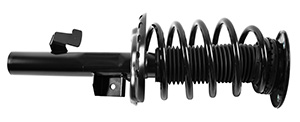 Shock absorber kit with spring and strut mounts