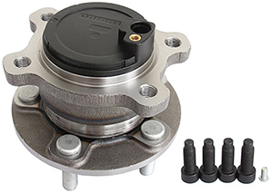 Wheel hub rear