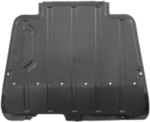Engine protecting plate