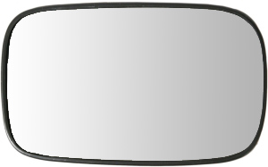 Mirror glass LHD right
