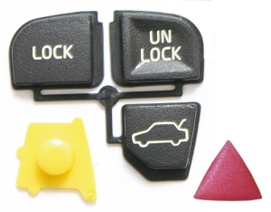 Remote control cover insert
