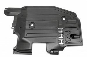 Floor pan splash shield right