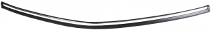 Front bumper moulding center