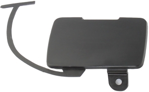 Front bumper tow hook cover