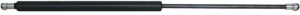 Gas spring rear
