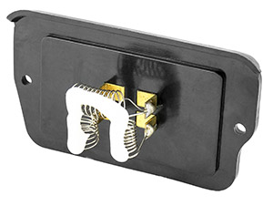 Interior blower control unit