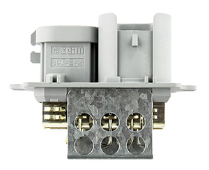 Interior blower control unit