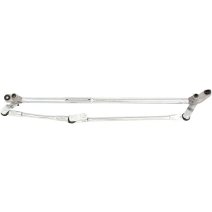 Wiper arm linkage w/o electrical motor