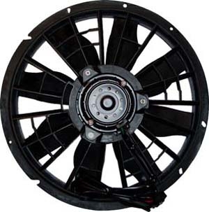 Radiator fan motor