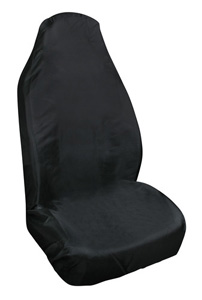 SLIP ON SEAT COVER BLACK